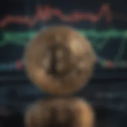 Chart depicting cryptocurrency market trends