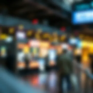 Visual representation of market trends influenced by social media figures