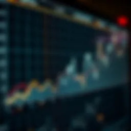 Graph showing LBC exchange rate fluctuations