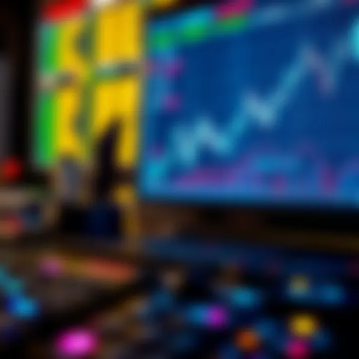 Visual representation of market impact analysis