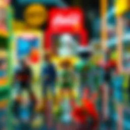 A digital representation of iconic Mattel toys integrated with NFTs