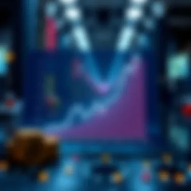 Graph illustrating the impact of crypto investing apps on market trends