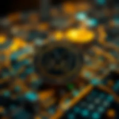 Blockchain Technology of Maximus Coin Visual representation of the blockchain technology supporting Maximus Coin
