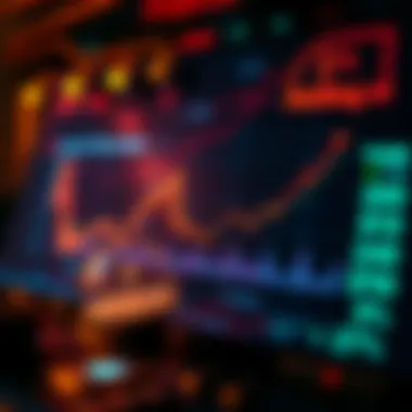 Financial Outlook of Helium Mining Financial chart showing potential profits from helium mining