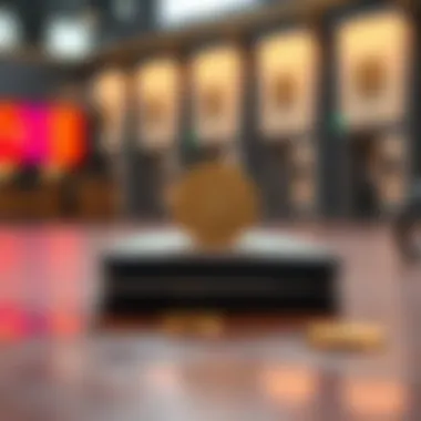 Illustration of security measures in cryptocurrency wallets