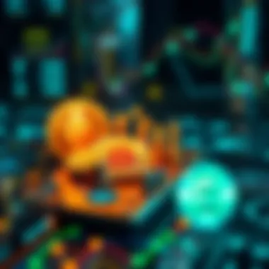 Visual depiction of decentralized finance ecosystem