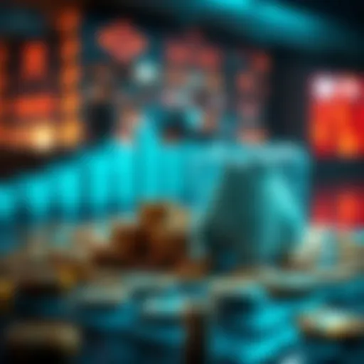 A conceptual representation of digital savings growth