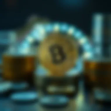 Visual representation of risk management in crypto investing