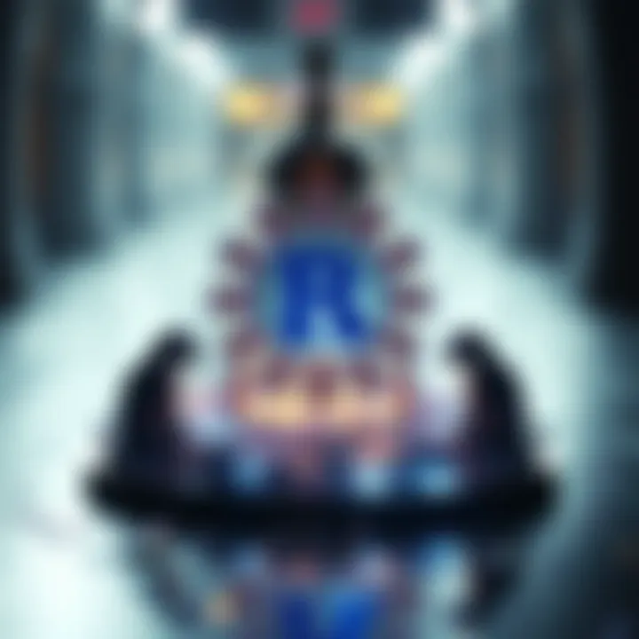 An intricate digital art piece symbolizing the NFT concept