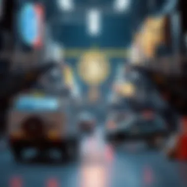 Visual representation of NFT artworks