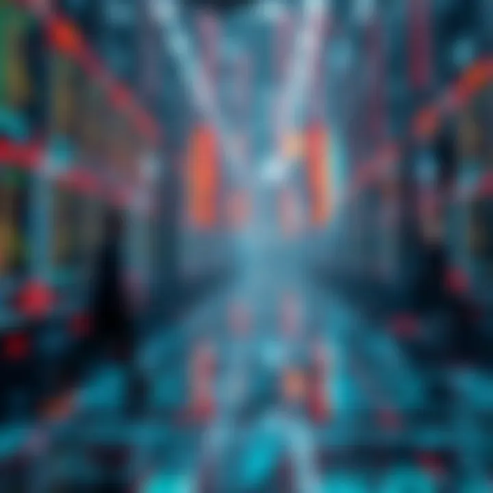 Innovations in NFTs and Digital Trading A visual representation of NFTs and trading in the digital space