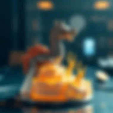 Visual representation of NFTs in the digital art landscape