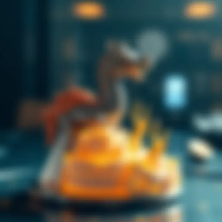 Visual representation of NFTs in the digital art landscape