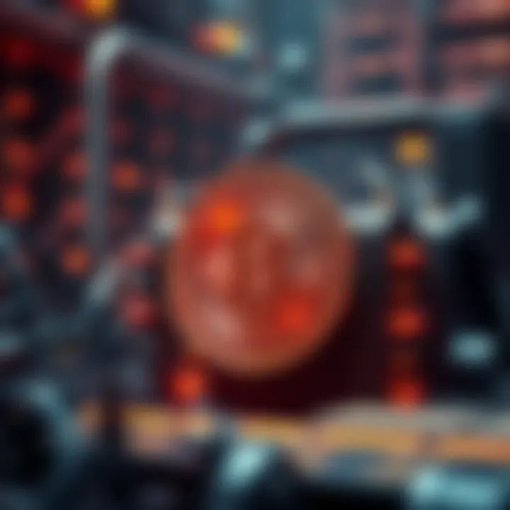 Conceptual representation of Pi currency's unique mining approach