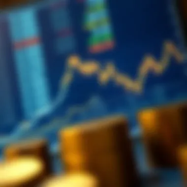 Graph depicting price volatility in cryptocurrency markets