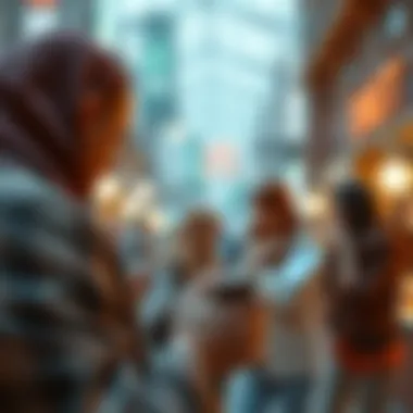 Social media engagement showcasing NFT art promotion