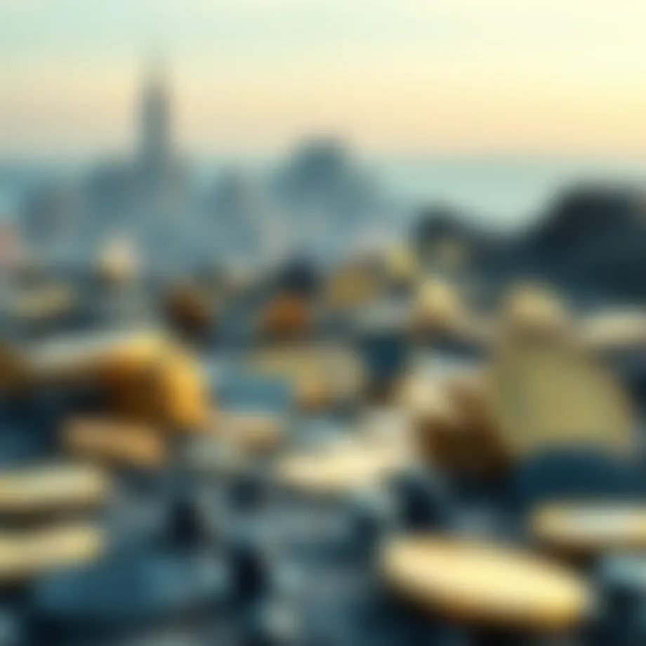 A visual representation of various altcoins