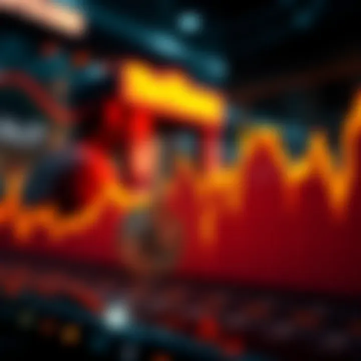 Graph showing the market trends of Kin