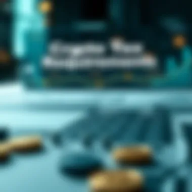 Infographic on reporting requirements for crypto taxes