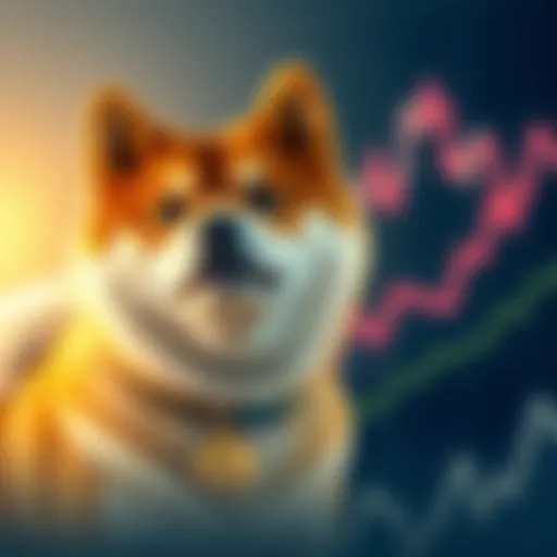 Graph depicting the historical trends of Shiba Inu rates
