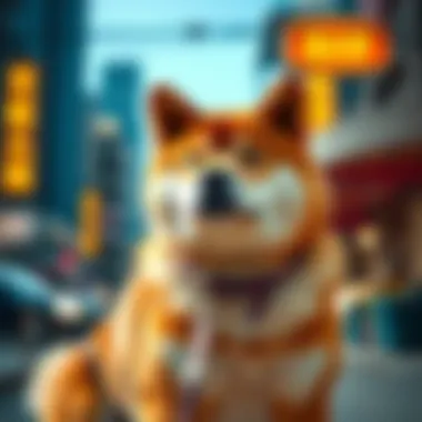 Visual representation of market dynamics influencing Shiba Inu valuation