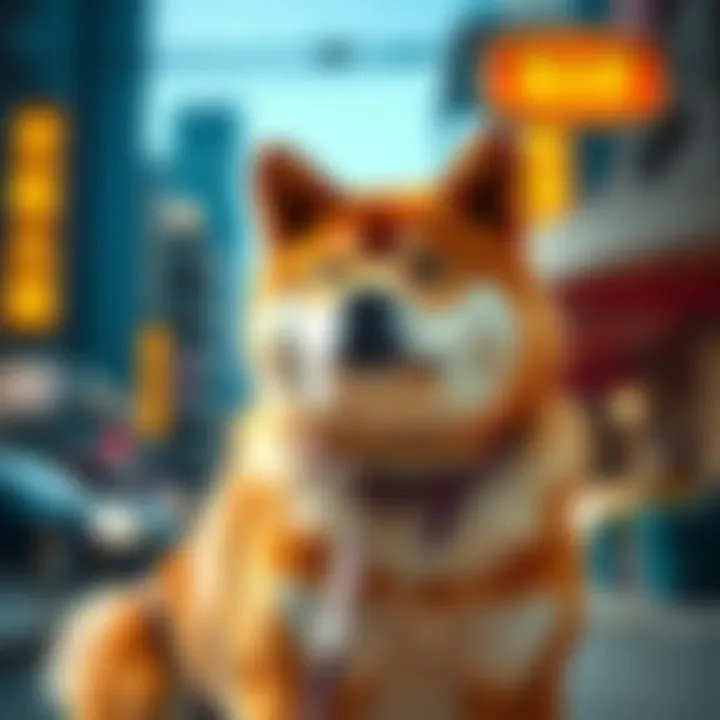 Visual representation of market dynamics influencing Shiba Inu valuation