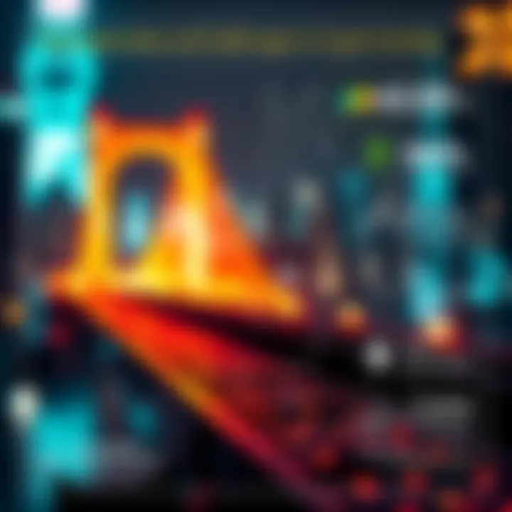 Infographic showcasing opportunities and challenges in crypto investing