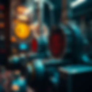 Visual mechanics of steam exchange operations