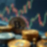Abstract representation of cryptocurrency trends