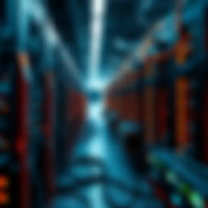 Mining Operation with Multiple Rigs in Action Illustration of a mining operation with multiple rigs