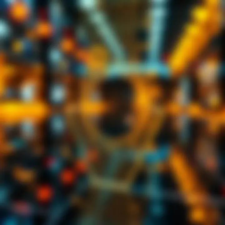 A visual representation of copyright symbols and digital creations