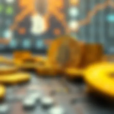 Impact of Blockchain Technology on Valuation Illustration of blockchain technology's impact on cryptocurrency valuation