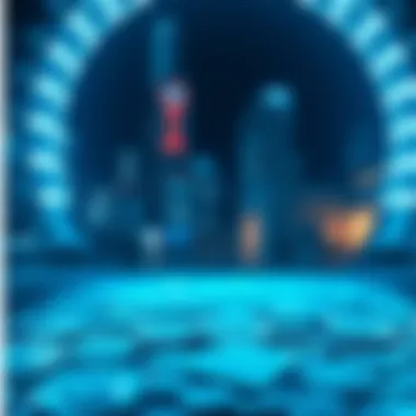 Illustration depicting the advantages of using superpools for liquidity.