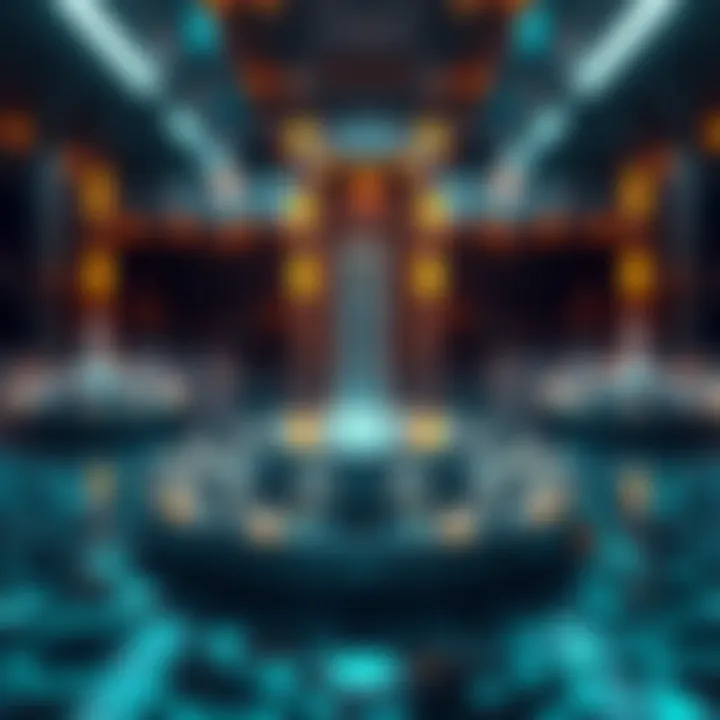 Diagram showing the functionality and structure of superpools.