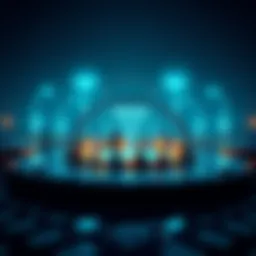 A visual representation of superpools in cryptocurrency.