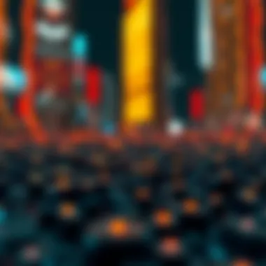 Navigating Ethical Considerations in Digital Art An abstract piece representing the ethical considerations of digital art