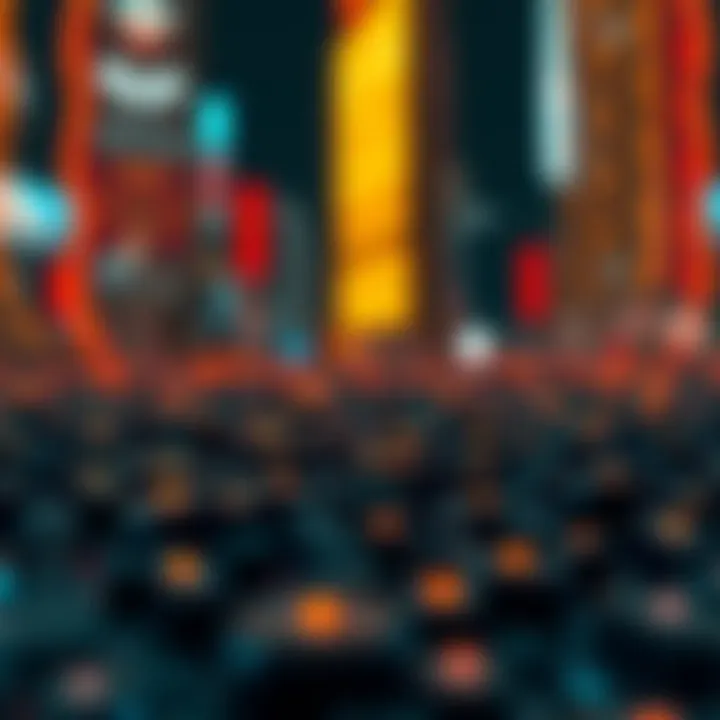 Navigating Ethical Considerations in Digital Art An abstract piece representing the ethical considerations of digital art