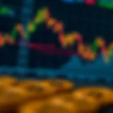 Cryptocurrency market analysis graph