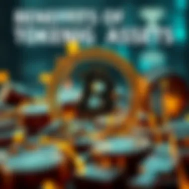 Infographic showcasing the benefits of tokenizing assets