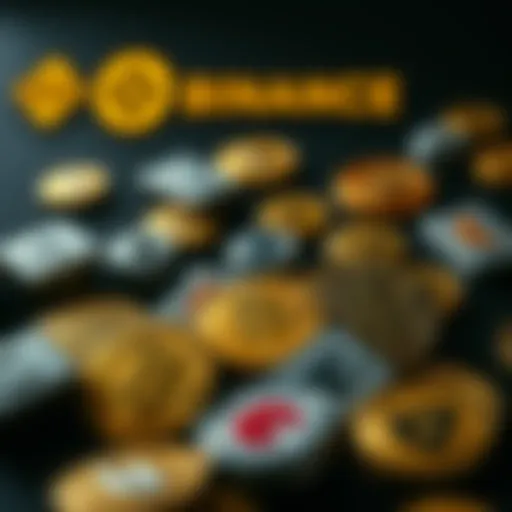 A visual representation of various fiat currencies supported by Binance