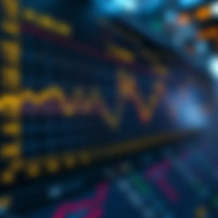 Graph showing conversion rates between fiat currencies and cryptocurrencies