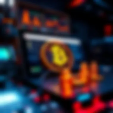 Conceptual illustration of browser-based mining technology