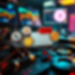 Illustration depicting various types of scams targeting Coinbase Wallet users