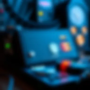 A secure setup of a hard wallet with visual security indicators