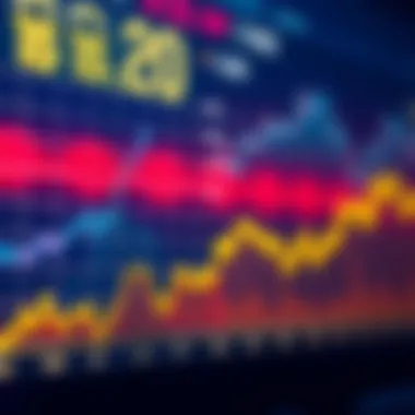 Cryptocurrency Price Trends Analysis Graph depicting cryptocurrency price trends over time