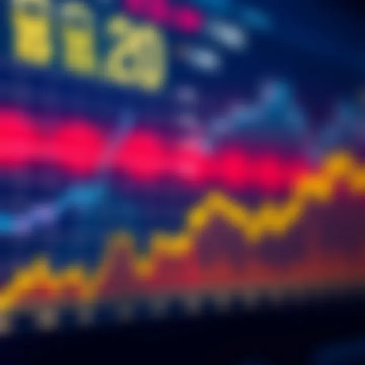 Cryptocurrency Price Trends Analysis Graph depicting cryptocurrency price trends over time