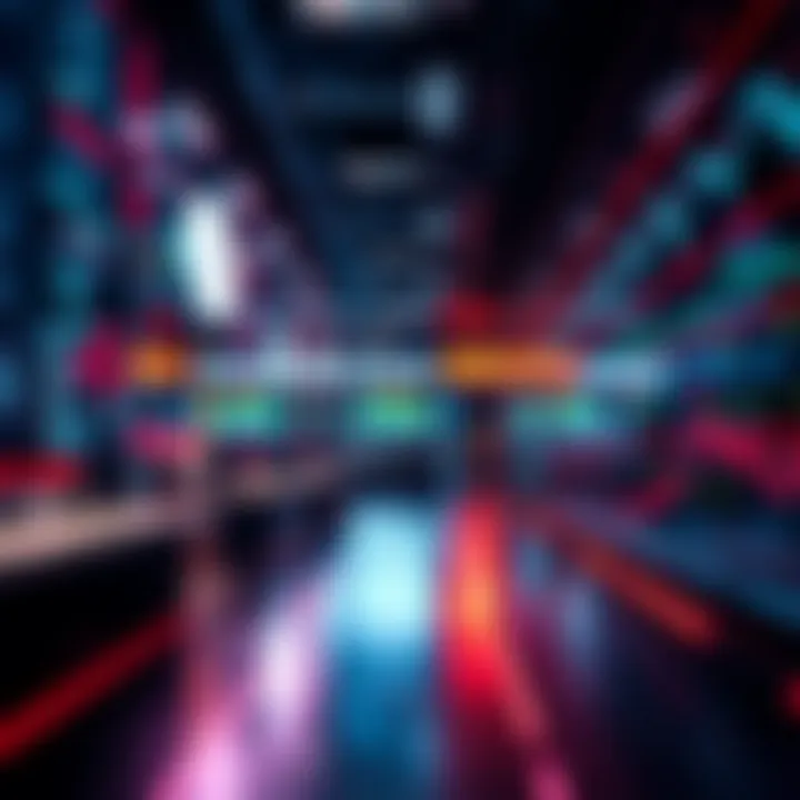 A futuristic outlook on the trends in cryptocurrency trading.