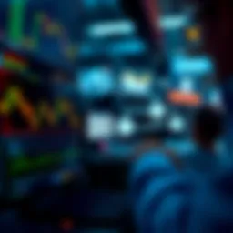 Digital representation of Facebook's influence on cryptocurrency trading