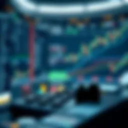 View of cryptocurrency market trends