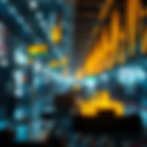 NFTs in Digital Art Visual representation of NFTs in the digital art market